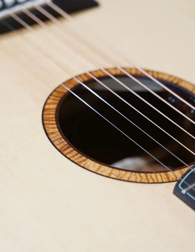 Makers Choice IV Rosette Rosewood Bound Figured Blackwood