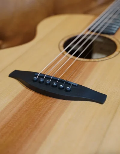 Maker's Choice V -Ebony Bridge Western Red Cedar Top