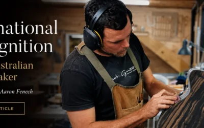 International Recognition for an Australian Guitar Maker